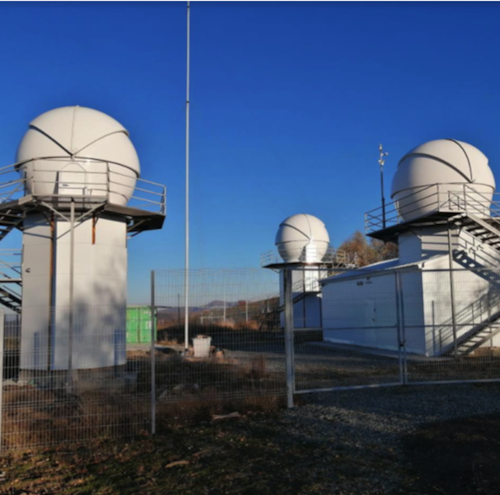  teaser Общий вид комплекса малых 0.5-метровых телескопов САО РАН. Фото САО РАН