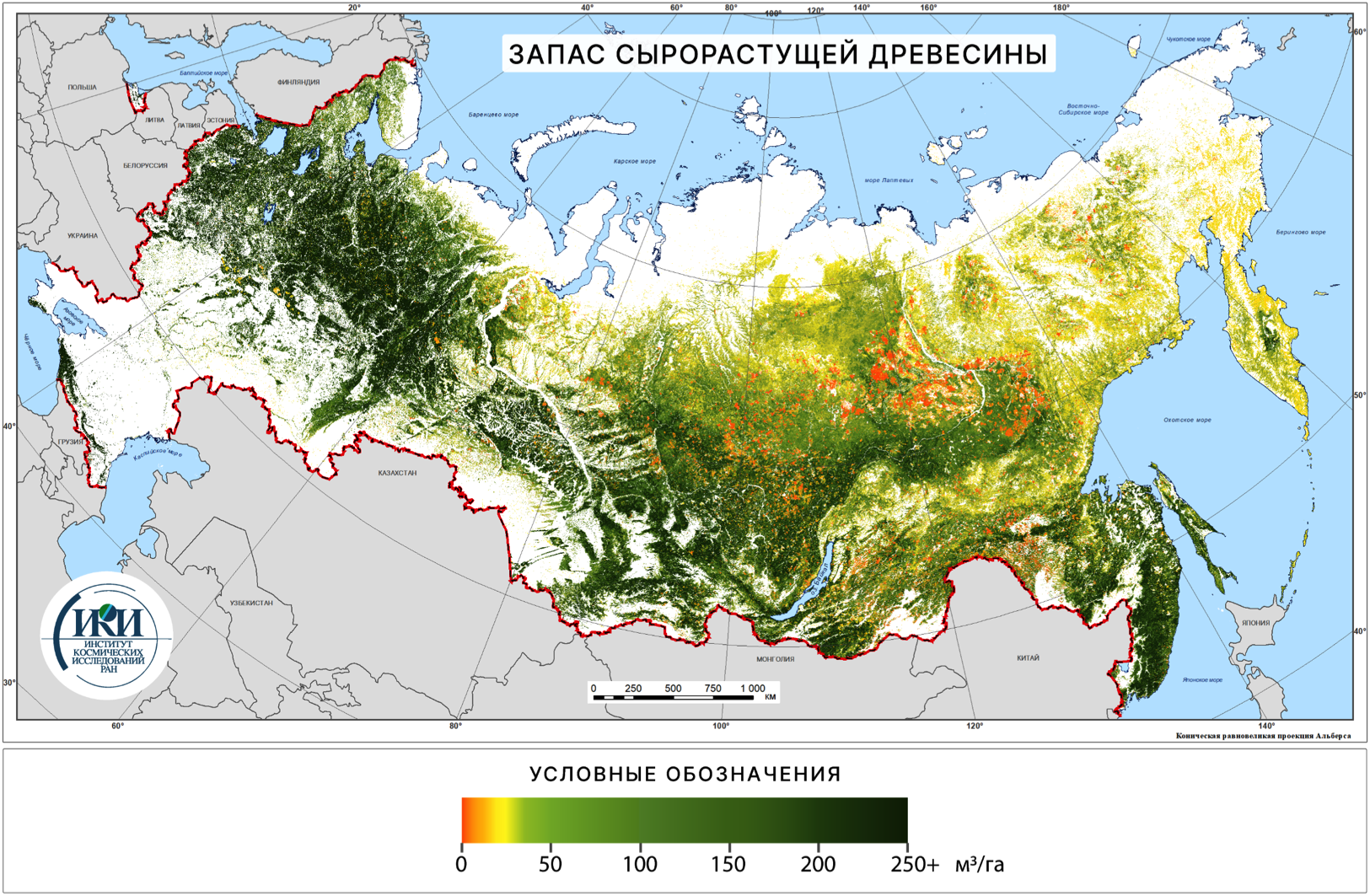 Карта лесов псковской области с преобладающими породами