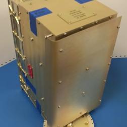 Прибор ЛАЗМА-ЛР миссии «Луна-25». Вид спереди. Фото ИКИ РАН