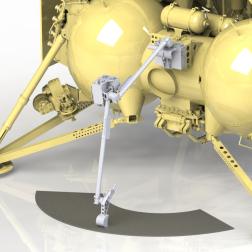 Рабочая область ЛМК миссии «Луна-25». Изображение ИКИ РАН