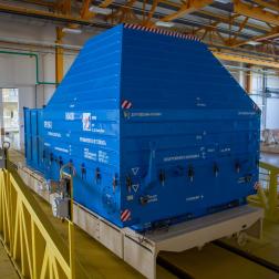 Доставка автоматической станции «Луна-25» на космодром Восточный. Фото Космического центра «Восточный» (ЦЭНКИ)