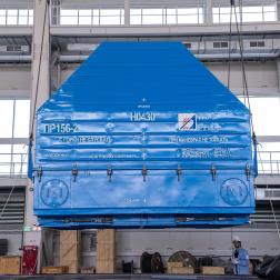 Доставка автоматической станции «Луна-25» на космодром Восточный. Фото Космического центра «Восточный» (ЦЭНКИ)