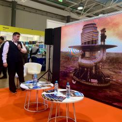 Историк и популяризатор космонавтики Павел Шубин на презентации научно-популярного журнала «Земля и Вселенная» 30 августа 2023 г. Фото: А. Богач, ИКИ РАН