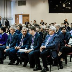 Открытие Третьей международной конференции «Наука на МКС» 20 ноября 2023 г. Фото: Т. Жаркова, ИКИ РАН