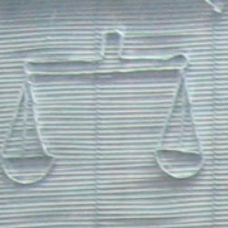 Проволочная филигрань на сетке для изготовления бумаги. Фотография сделана Е.В. Ухановой (ГИМ) на старейшей в Европе бумажной мельнице в Фабриано (Италия)