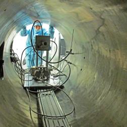 Монтаж рентгеновского детектора телескопа ART-XC на испытательном стенде ИКИ РАН. Июнь 2016 г. Фото ИКИ РАН