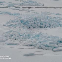 Май 2024 года. Специальные ледовые наблюдения в Арктике. Фотография В. В. Тихонова