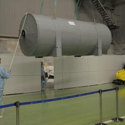 Телескоп ART-XC поставлен в НПО им. С.А. Лавочкина, 16 декабря 2016 г. Фото Роскосмос/СРГ/НПО Лавочкина