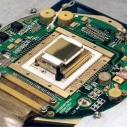 Один из четырех детекторных модулей рентгеновского монитора СПИН-Х1-МВН эксперимента «Монитор всего неба». Фотография: ИКИ РАН