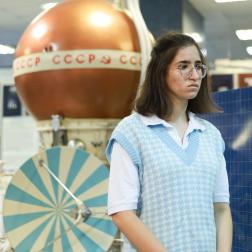 Экскурсия в ИКИ РАН 17.09.2021. Фотография Т. Жаркова, ИКИ РАН, 2021