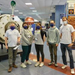 Участники квеста «Космический рейс» в ИКИ РАН. Фото АНО «Космический рейс»