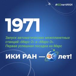 60 лет — 60 фактов об истории ИКИ: 1971