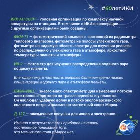 60 лет — 60 фактов об истории ИКИ: 1971