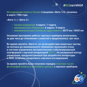 60 лет — 60 фактов об истории ИКИ: 1986
