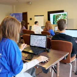 «Космическая экспедиция Первых 2025». Лекция Дмитрия Кобеца (ИКИ РАН). Фотография: Владислав Озерецковский