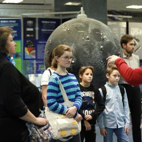 День открытых дверей ИКИ РАН 4 октября 2025 г. Фотография: Т. Д. Жаркова, НОЦ ИКИ РАН