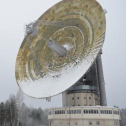 64-метровая антенна Центра дальней космической связи АО «ОКБ МЭИ» в Калязине