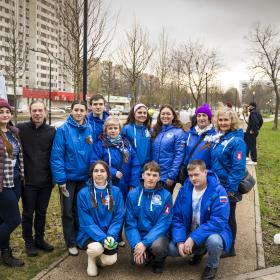 Акция «Сад памяти» в Гольяново 17 апреля 2026 г. Фотография: оргкомитет Международной акции «Сад памяти»