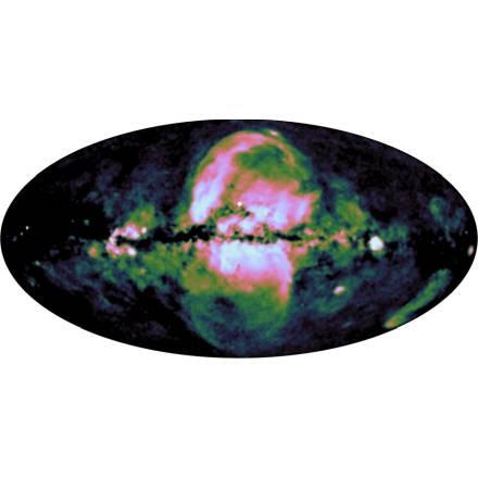 Телескоп СРГ/еРОЗИТА обнаружил крупномасштабные пузыри горячего газа в гало Млечного Пути