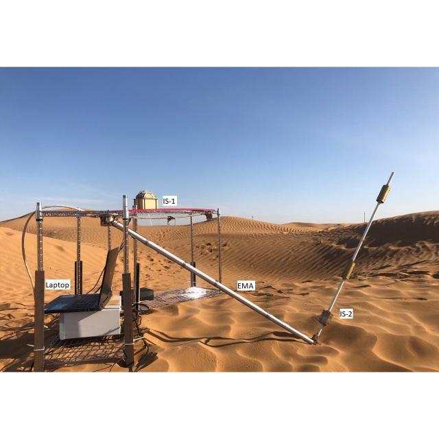 teaser Оборудование при проведении полевых экспериментов по наблюдения трибоэффекта в Калмыкии