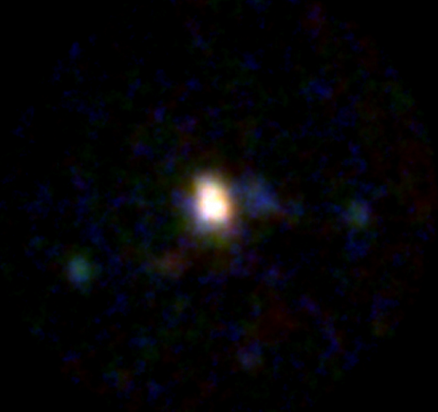 Изображение компактного молодого звёздного скопления Вестерлунд 2 в нашей Галактик, полученное телескопом СРГ/ART-XC им М. Н. Павлинского.. Автор изображения: И. Ю. Лапшов