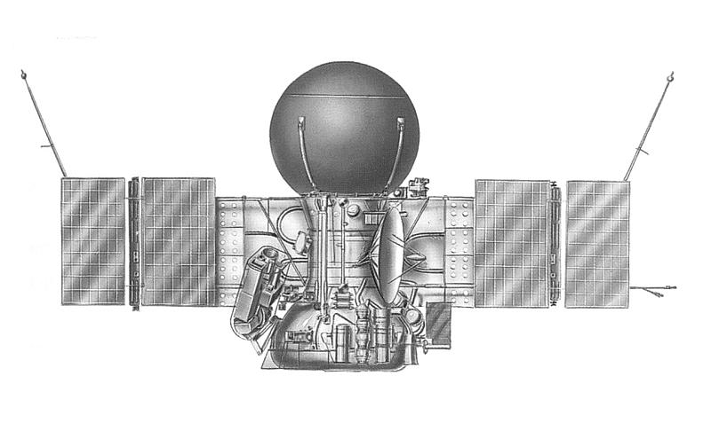 АМС «Вега-1/2». Общий вид. Изображение: АО «НПО Лавочкина»